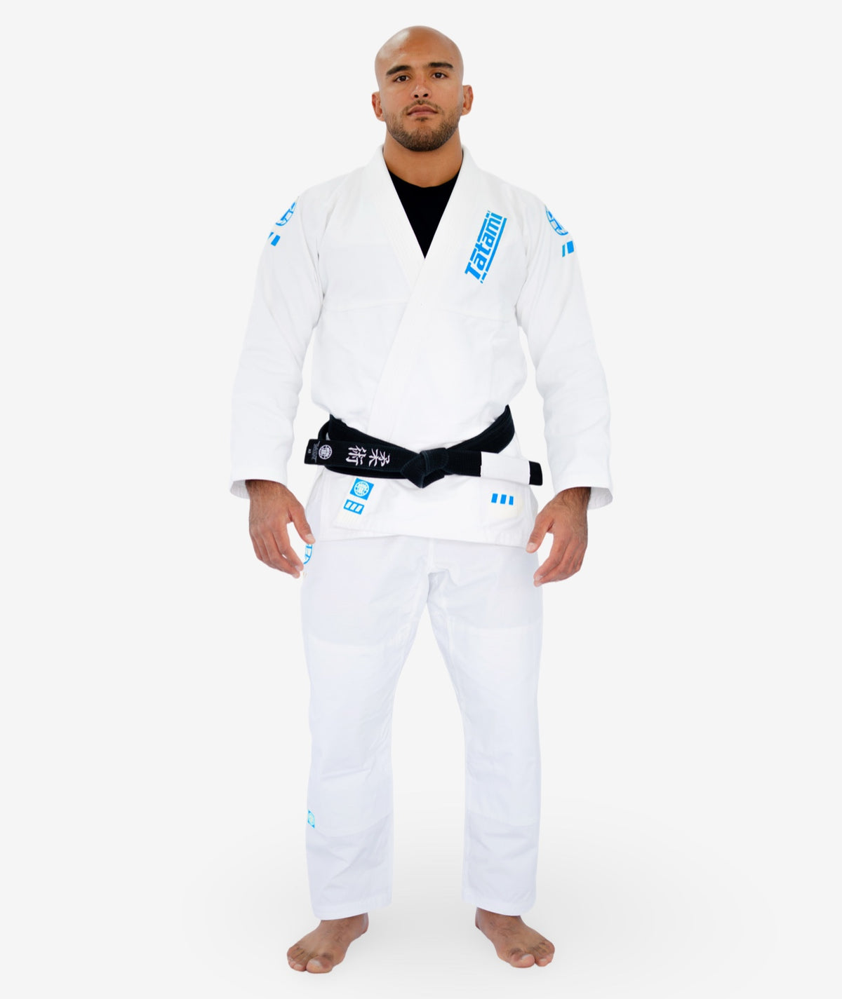 Pro Series Gi - White & Sky Blue