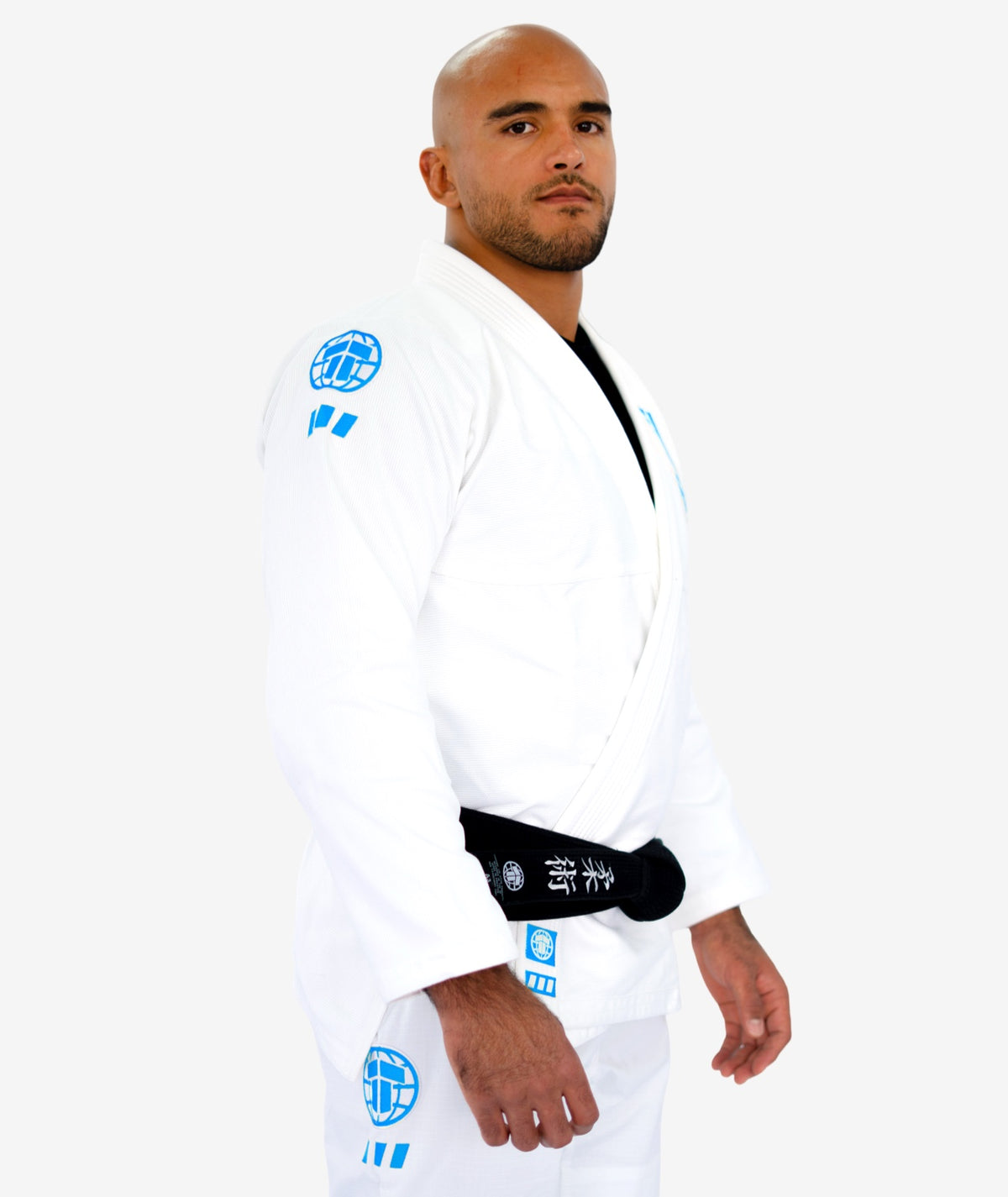 Pro Series Gi - White & Sky Blue
