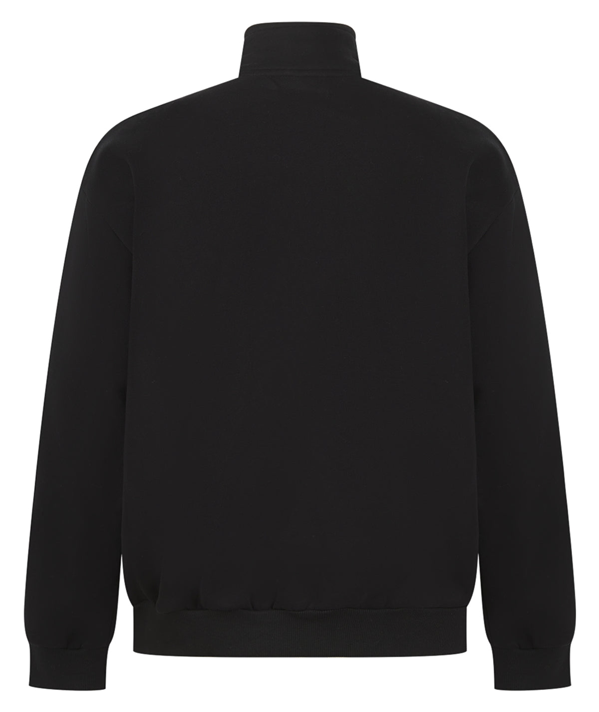Quarter Zip Jumper - Black