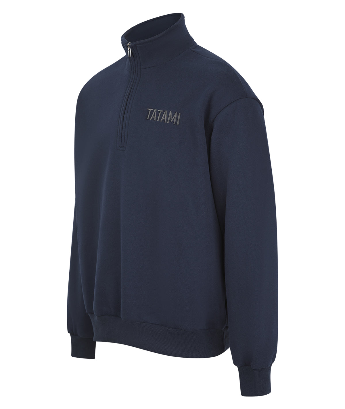 Quarter Zip Jumper - Navy