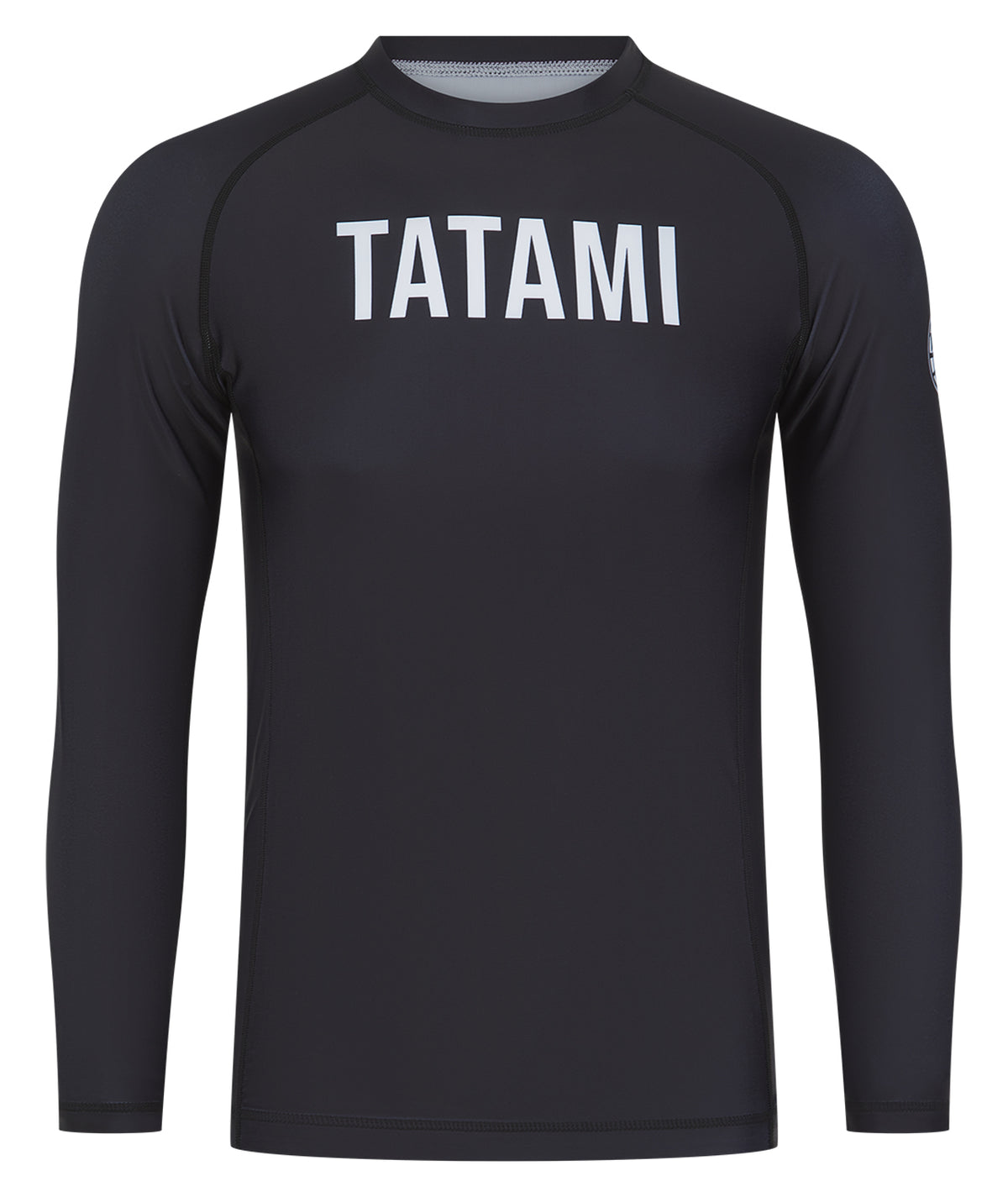 Mens Helena Ranked Long Sleeve Rash Guard - Black
