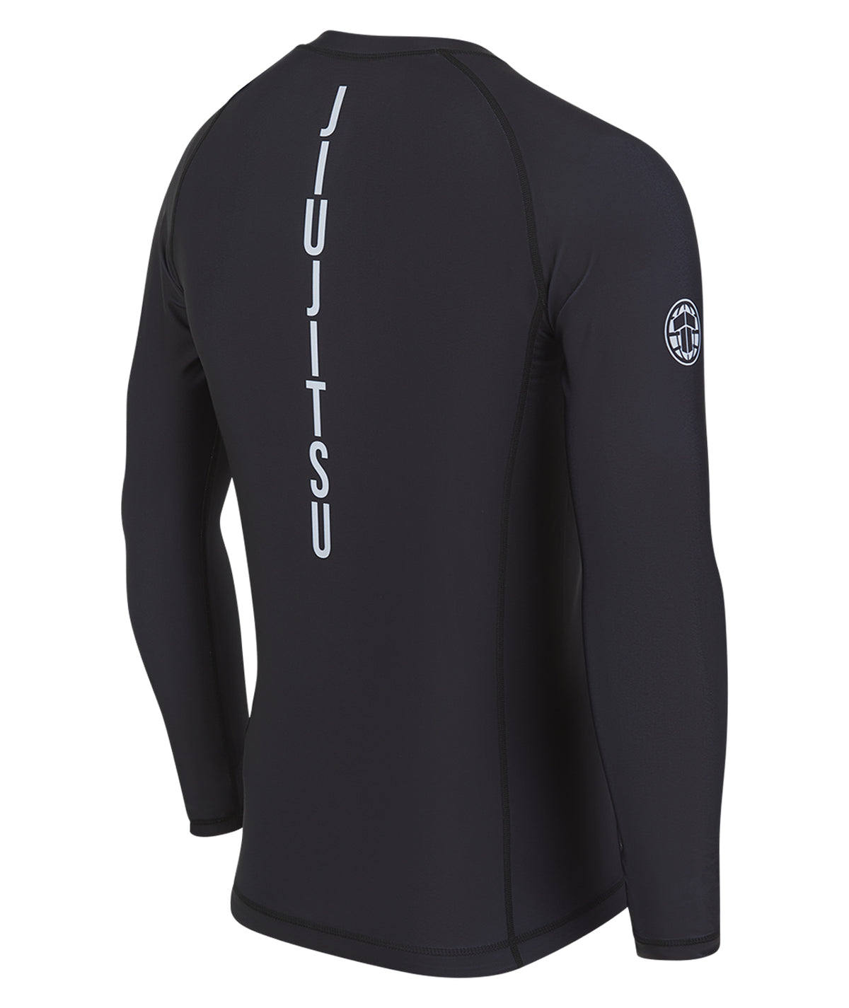 Mens Helena Ranked Long Sleeve Rash Guard - Black