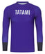 Mens Helena Ranked Long Sleeve Rash Guard - Purple