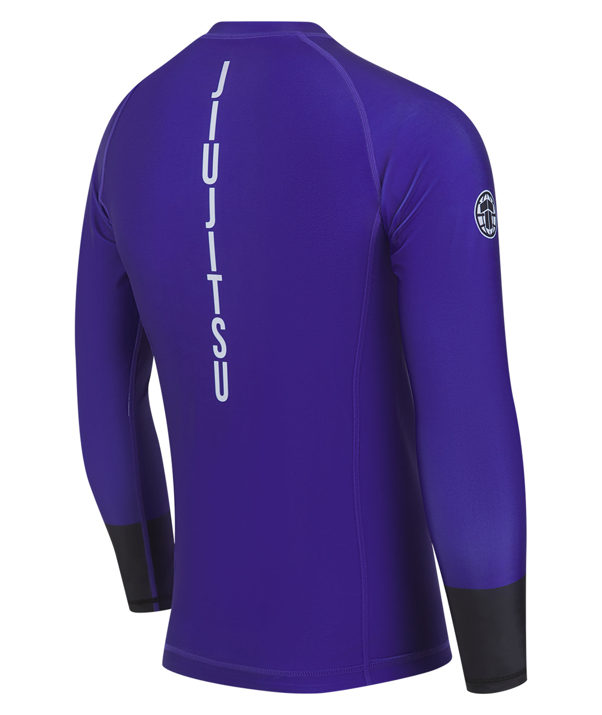 Mens Helena Ranked Long Sleeve Rash Guard - Purple