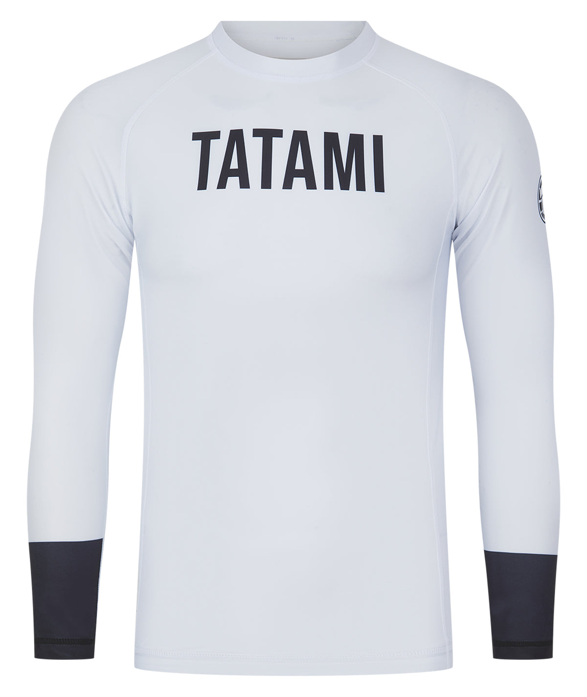 Mens Helena Ranked Long Sleeve Rash Guard - White