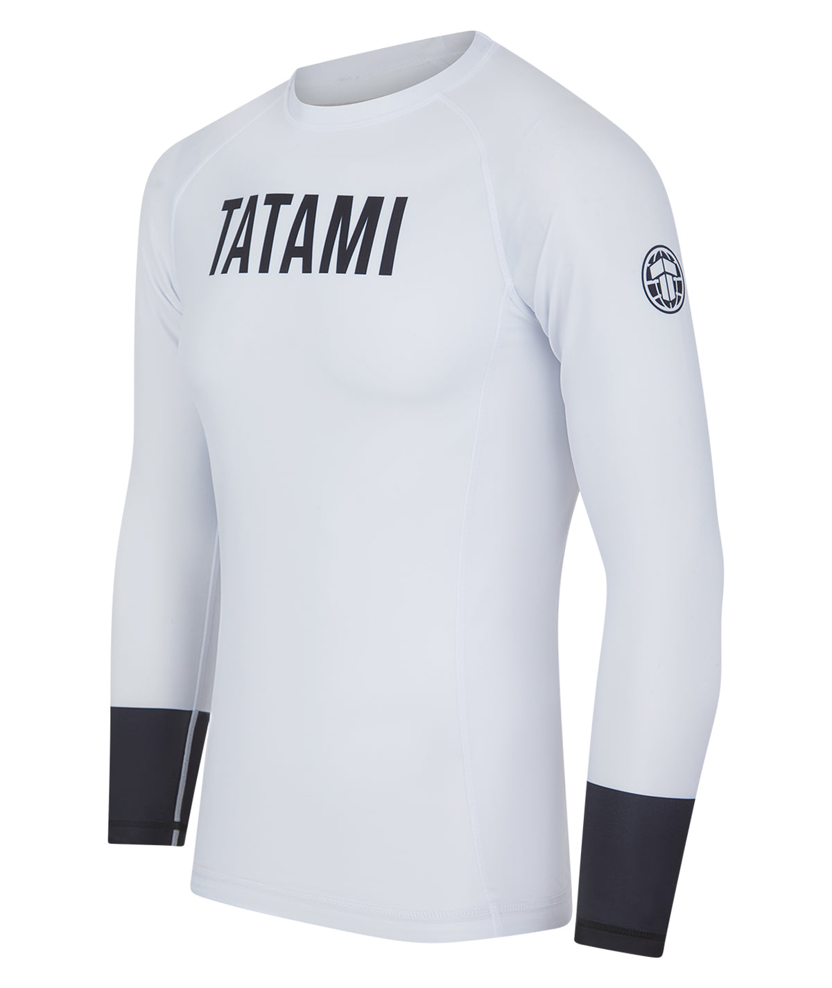 Mens Helena Ranked Long Sleeve Rash Guard - White