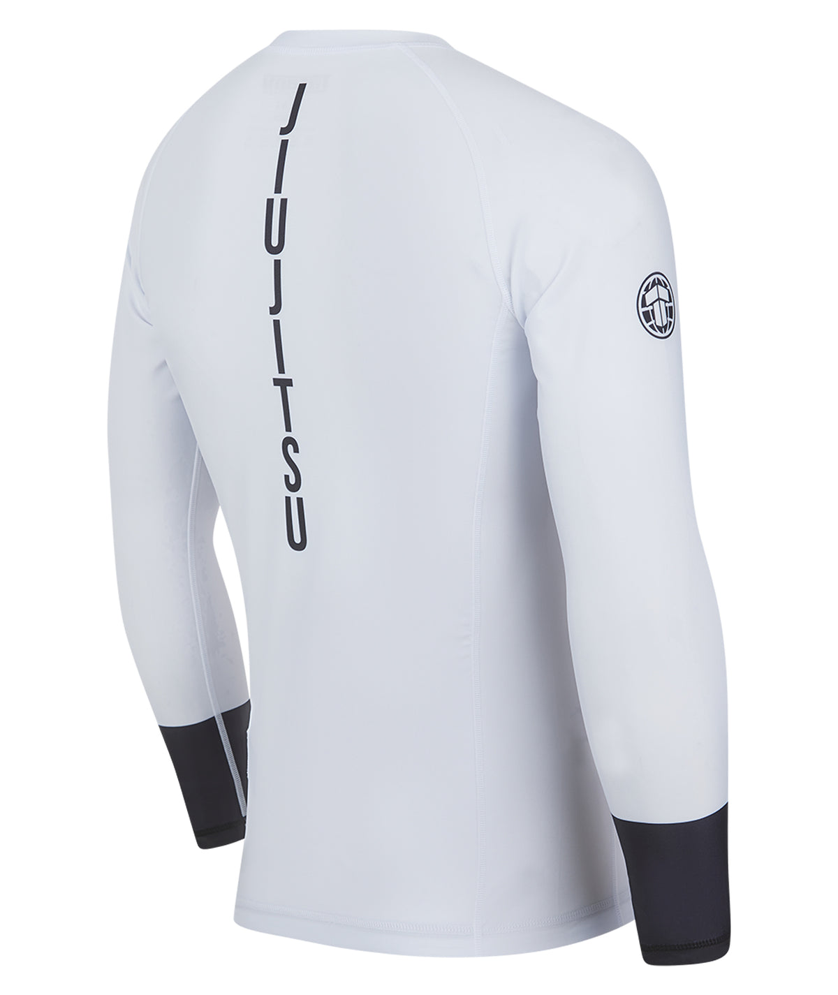 Mens Helena Ranked Long Sleeve Rash Guard - White