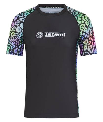 Recharged Rash Guard - Multi Leopard