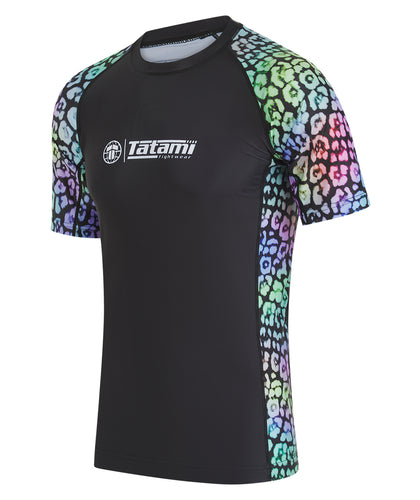 Recharged Rash Guard - Multi Leopard
