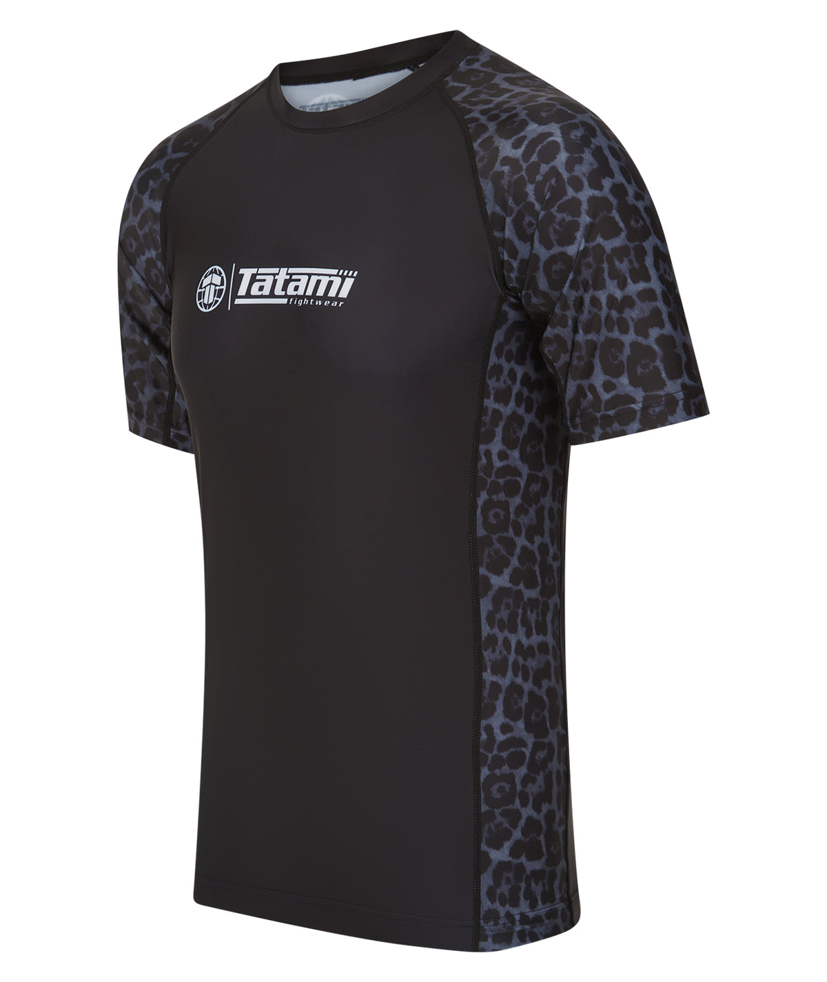 Recharged Rash Guard - Grey Leopard