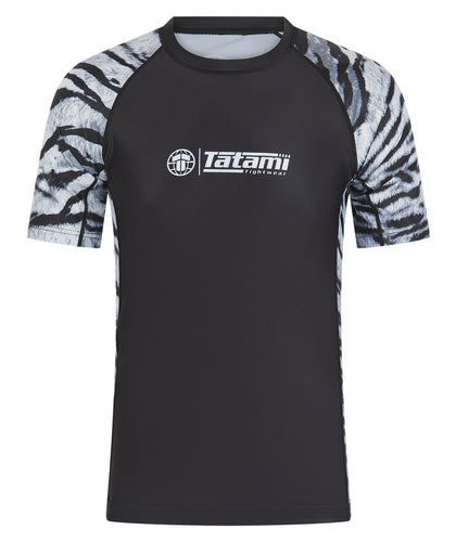 Recharged Rash Guard - Grey Tiger