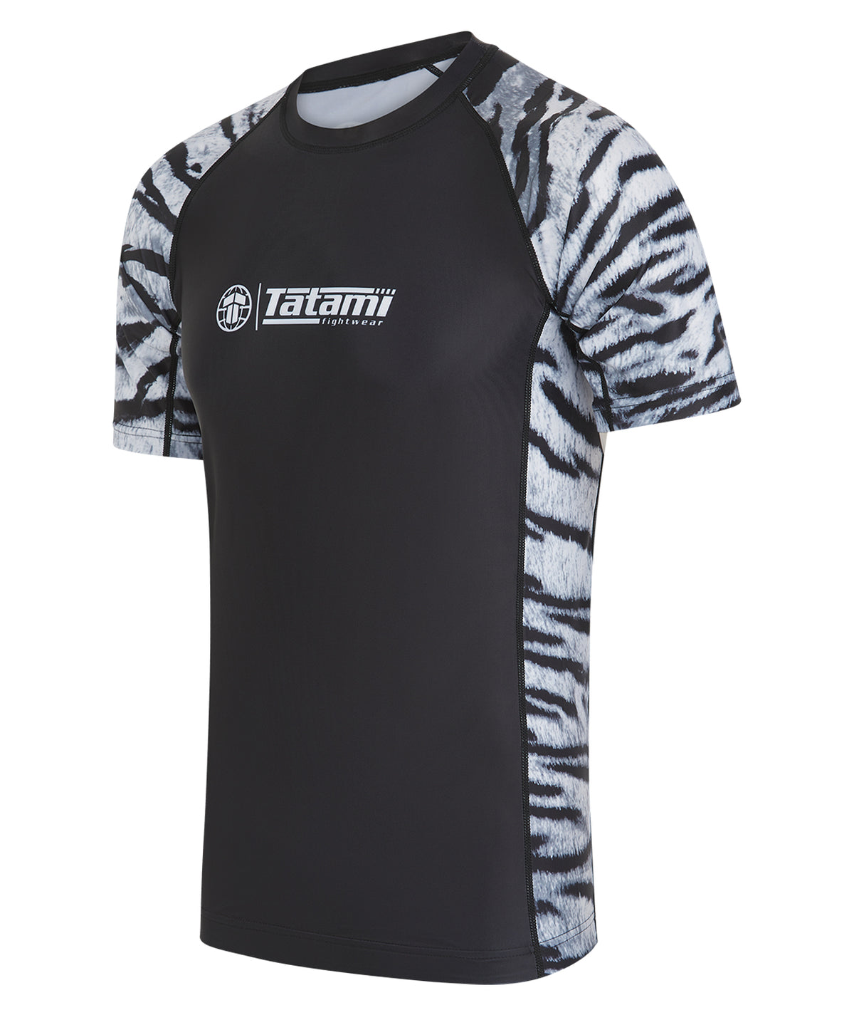 Recharged Rash Guard - Grey Tiger