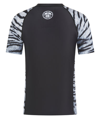 Recharged Rash Guard - Grey Tiger