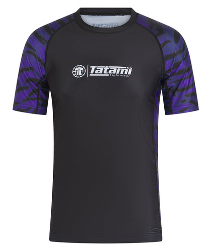 Recharged Rash Guard - Purple Tiger