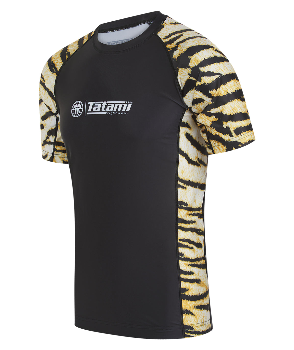 Recharged Rash Guard - Yellow Tiger