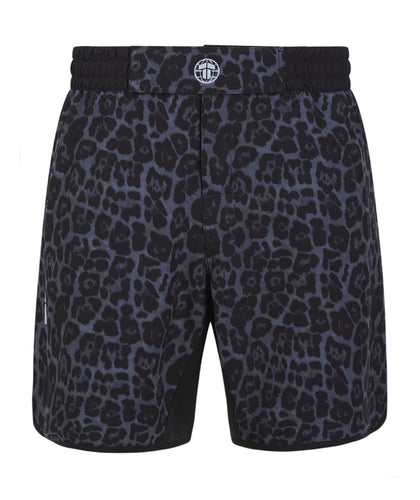 Recharged Grappling Shorts - Grey Leopard