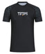 Tatami Short Sleeve Rash Guard - Black Leopard