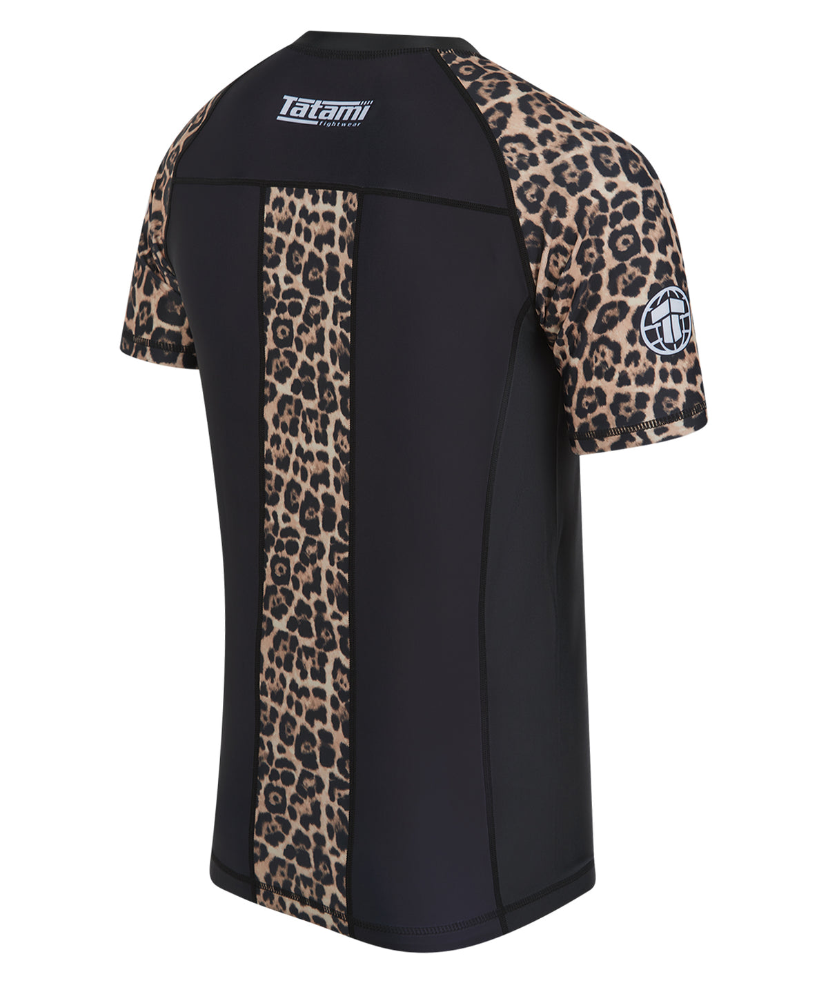 Tatami Short Sleeve Rash Guard - Leopard