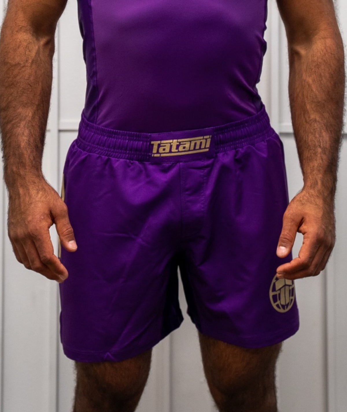 Tatami Pro V2 Grappling Shorts - Purple