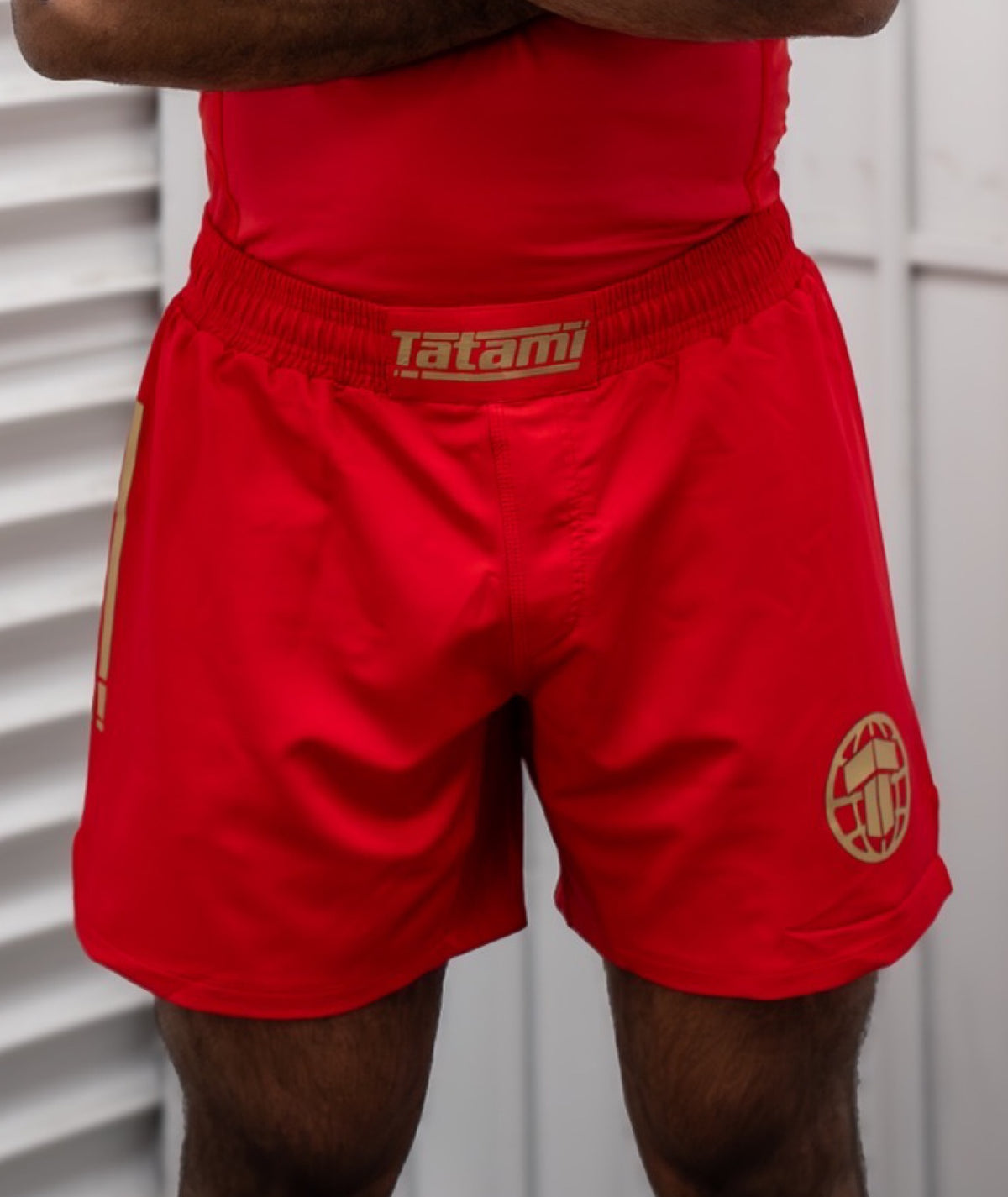 Tatami Pro V2 Grappling Shorts - Red