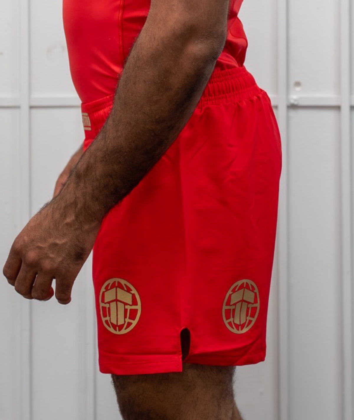 Tatami Pro V2 Grappling Shorts - Red