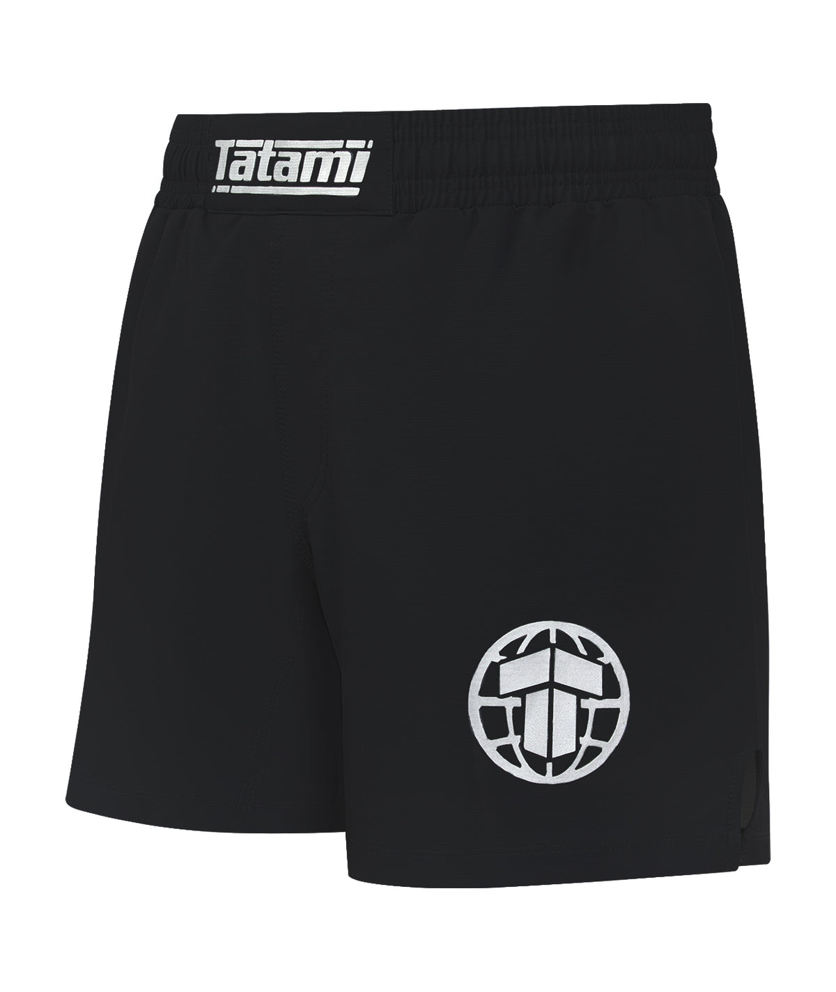 Tatami Pro V2 Grappling Shorts - Black & Silver