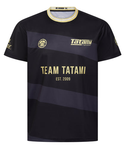 Team Tatami Mesh T-Shirt - Black & Gold