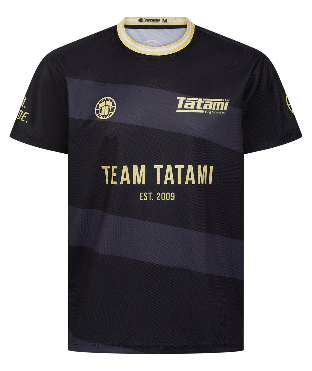 Team Tatami Mesh T-Shirt - Black & Gold