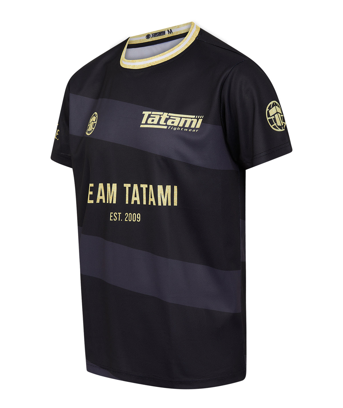 Team Tatami Mesh T-Shirt - Black & Gold