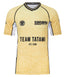 Team Tatami Short Sleeve Rash Guard - Gold