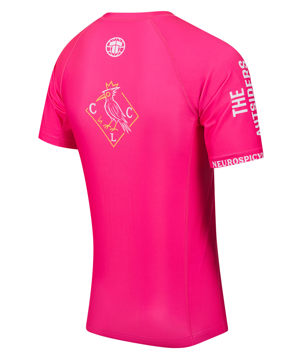 Autsiders Zero Contact Rash Guard - Pink