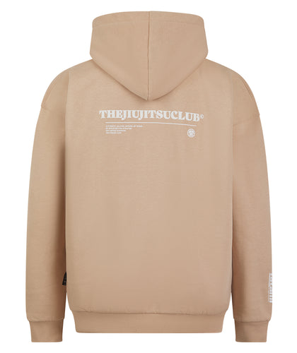 The Club Oversized Hoodie - Mocha