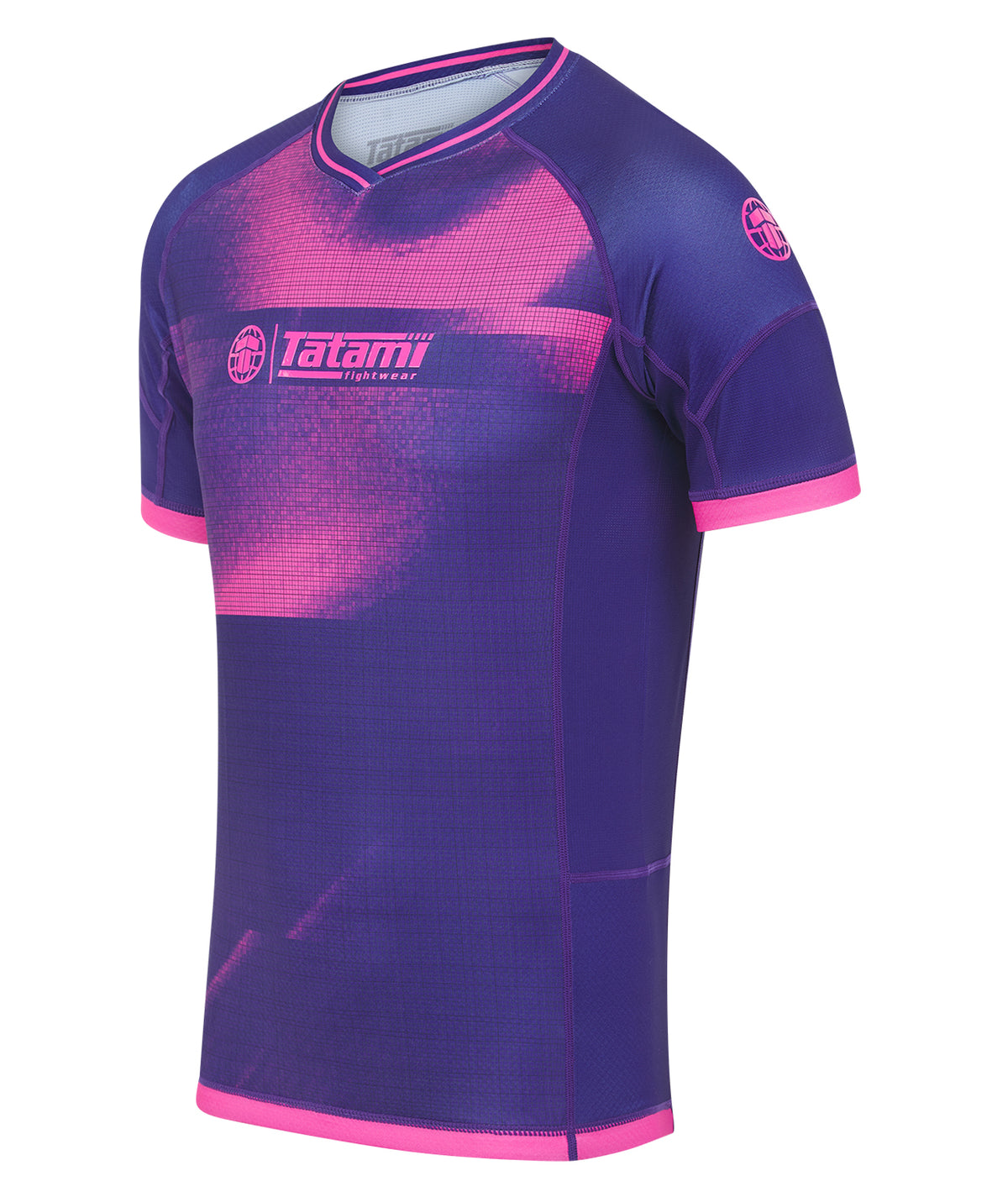 Cyber Rash Guard - Purple