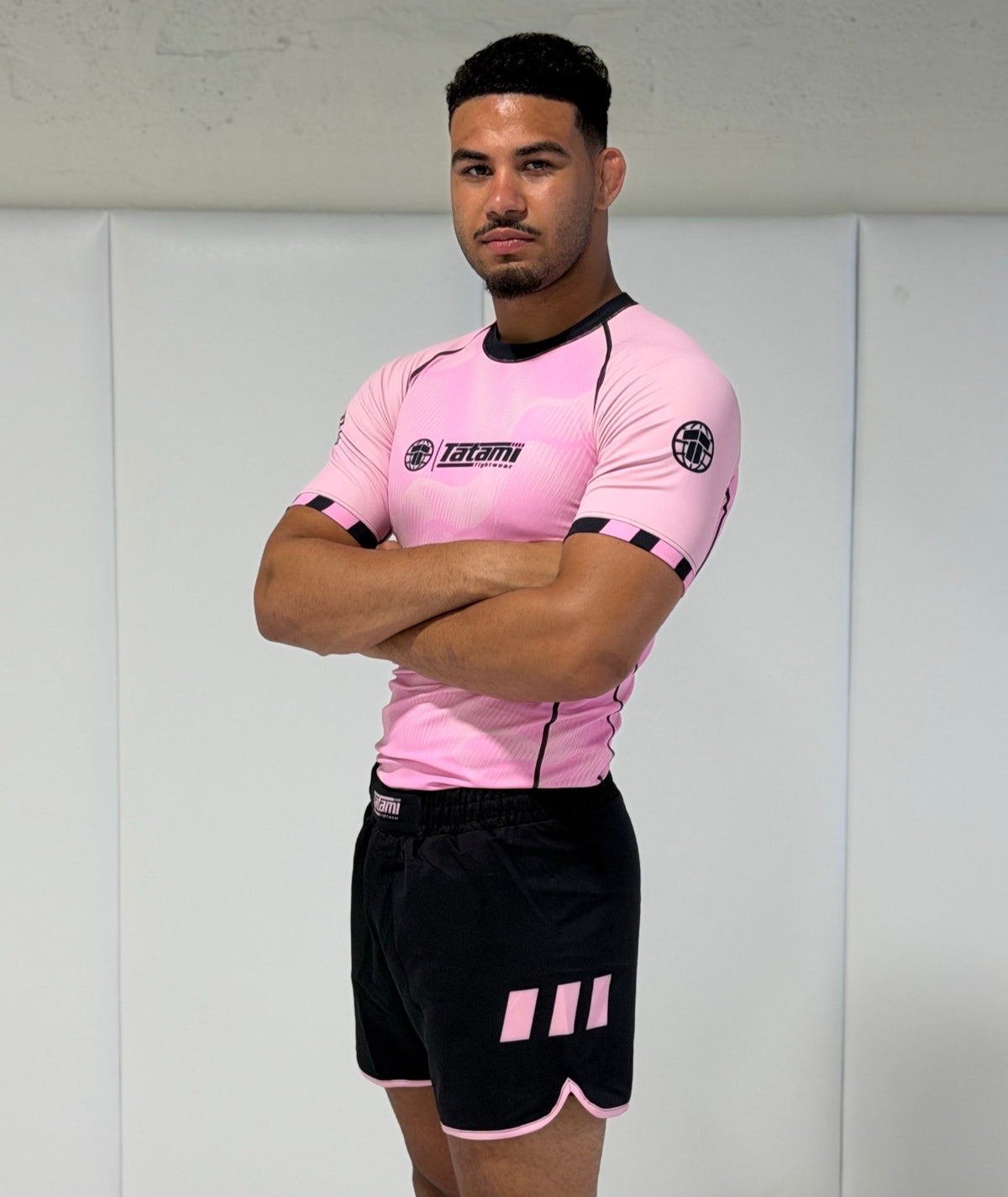 Tatami Nomad Shorts - Pink & Black