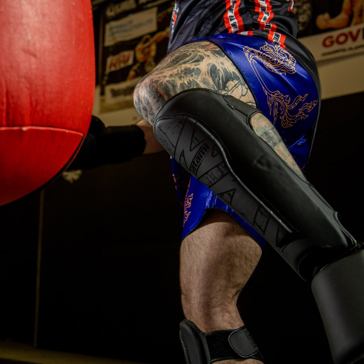 Obsidian Shin Pads - Black