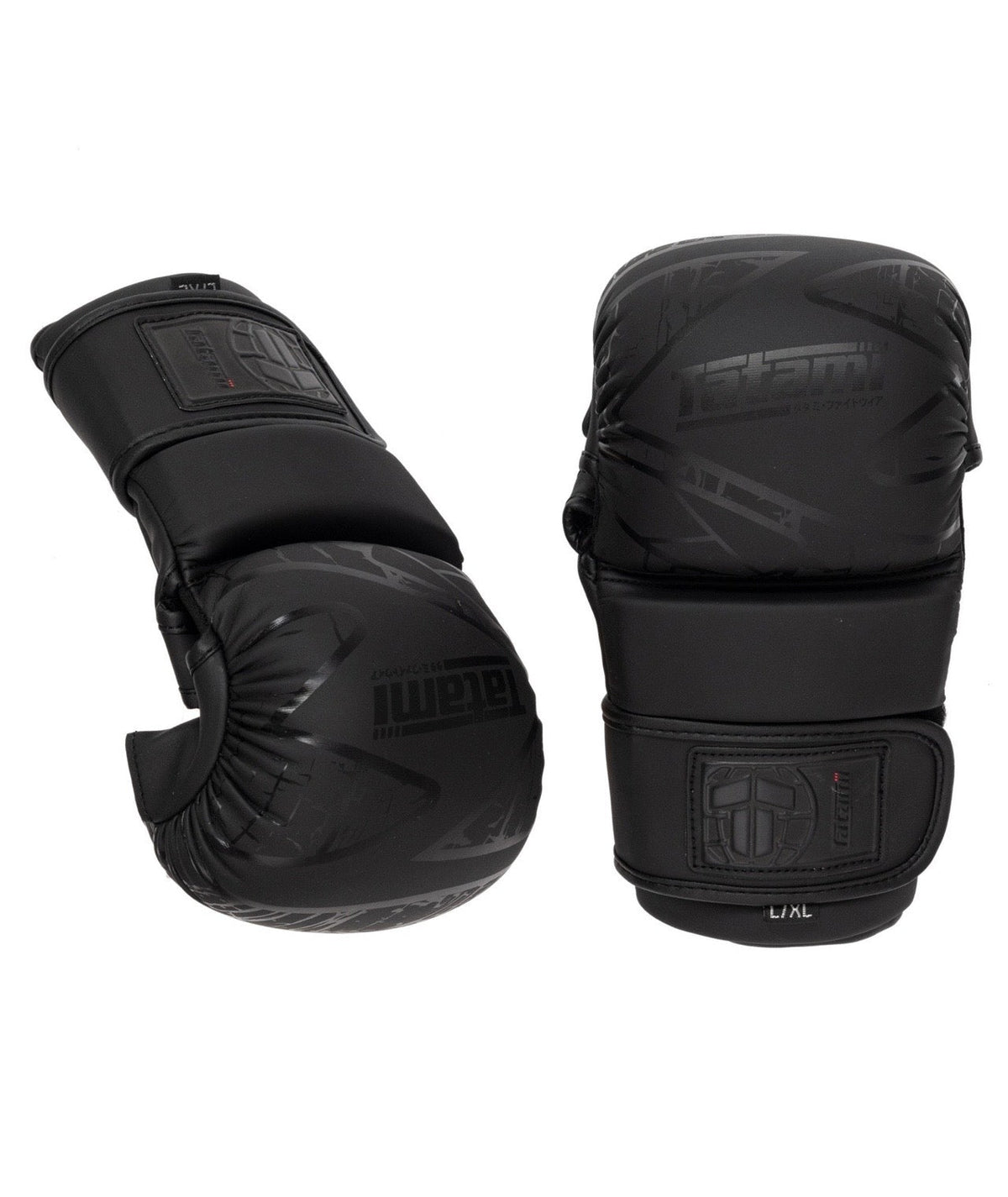 Obsidian 6oz MMA Sparring Gloves - Black