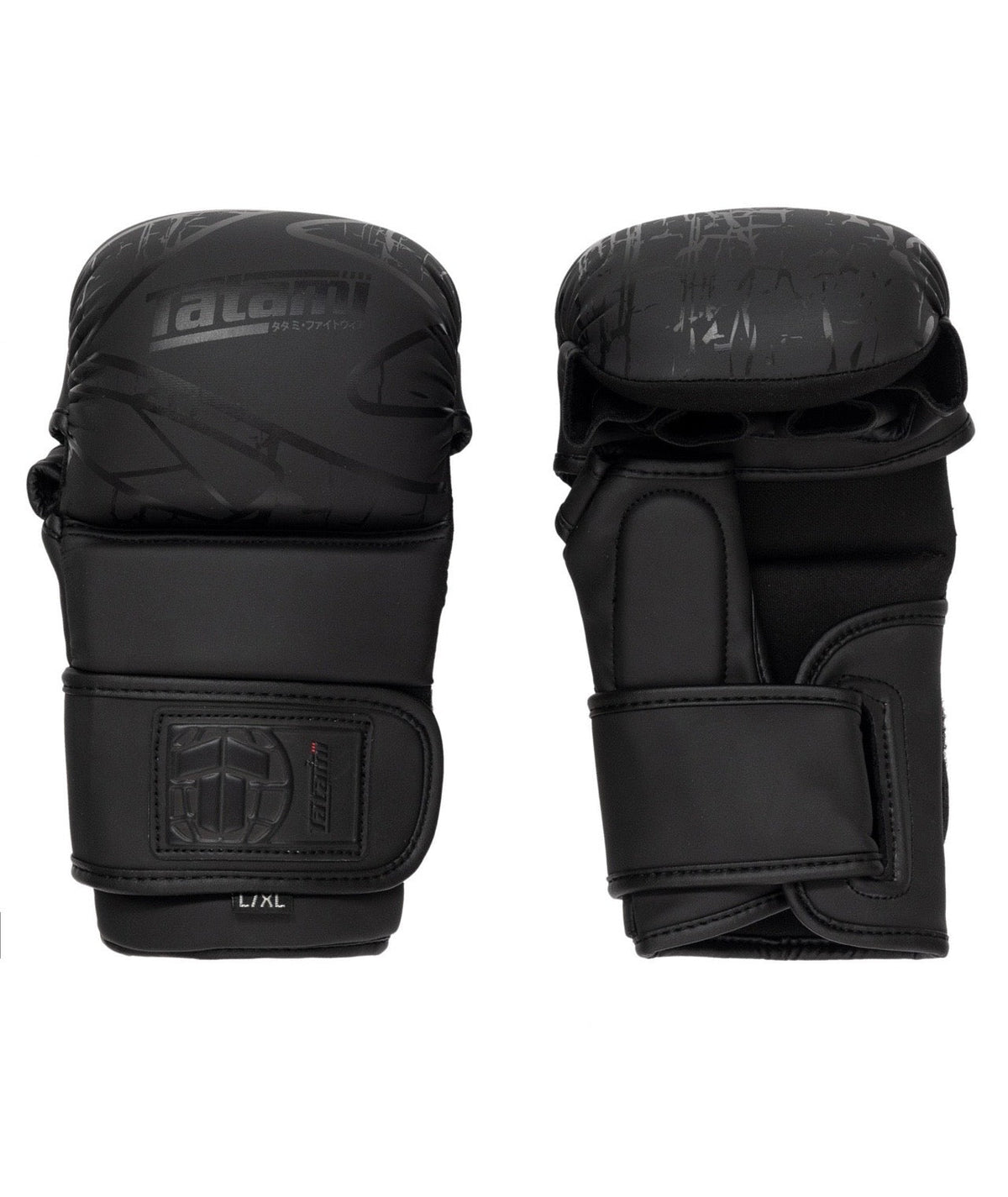 Obsidian 6oz MMA Sparring Gloves - Black