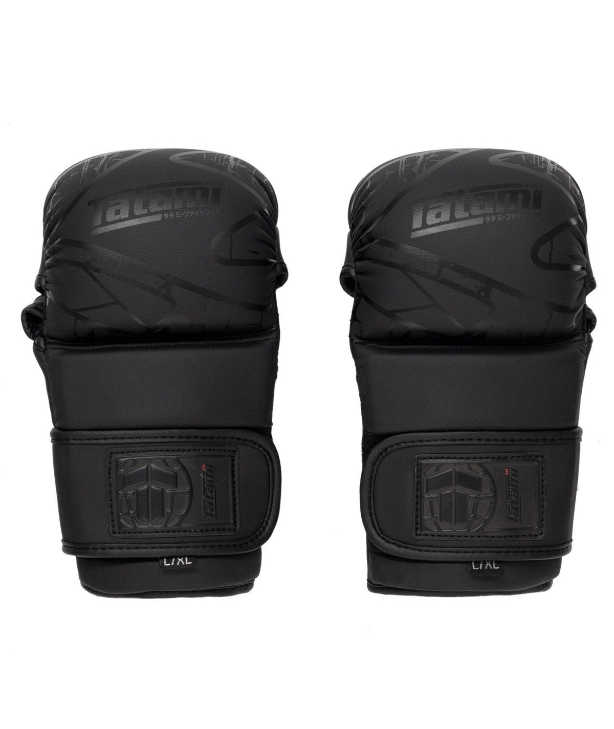 Obsidian 6oz MMA Sparring Gloves - Black