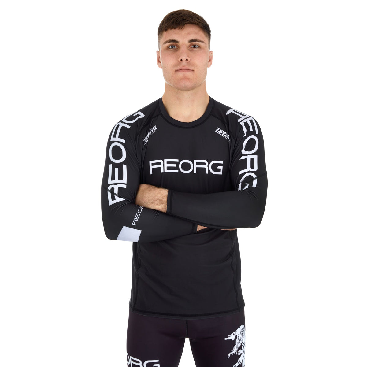 Reorg Rash Guard Blue REORG Basic Long Sleeve Rash Guard (Dad Bod) – Tatami Fightwear Ltd.