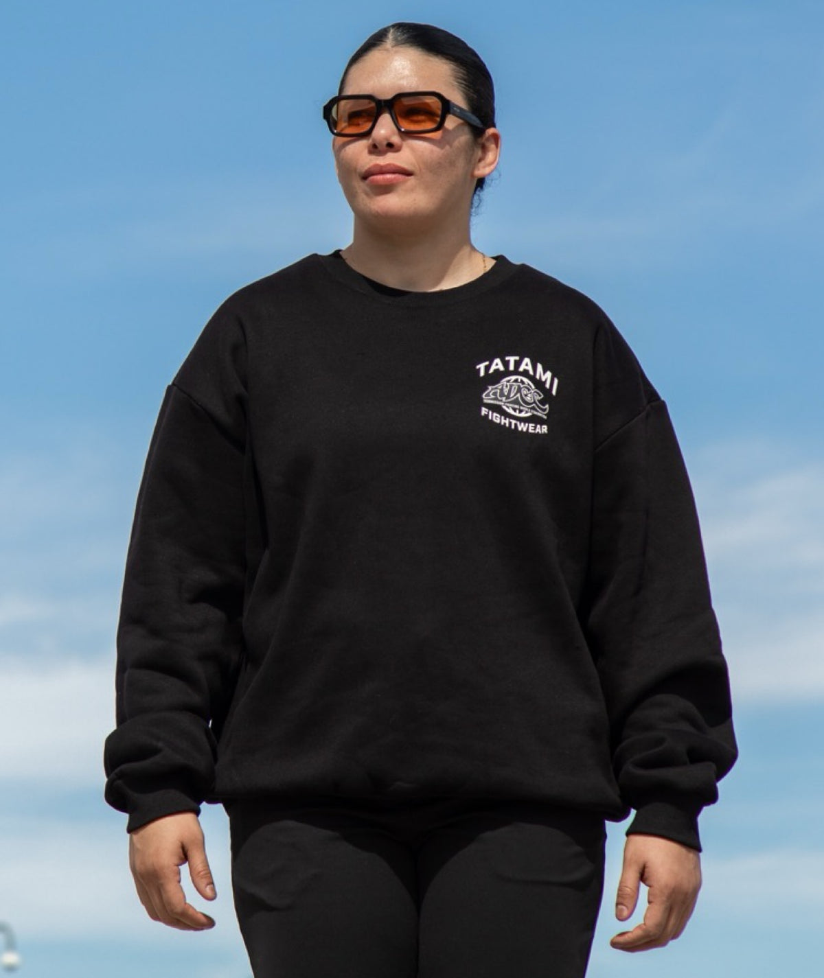 Tatami X ADCC Oversized Sweatshirt - Black