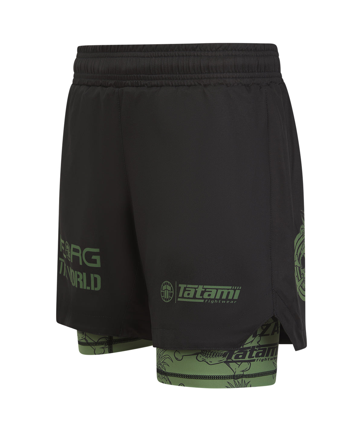 Reorg Hybrid Shorts - Black & Khaki