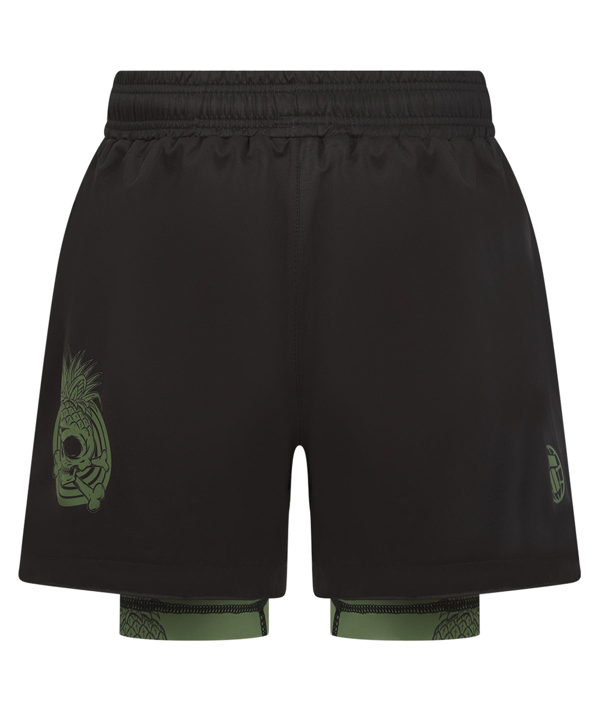 Reorg Hybrid Shorts - Black & Khaki