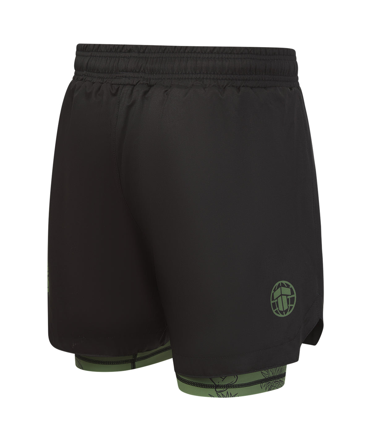 Reorg Hybrid Shorts - Black & Khaki