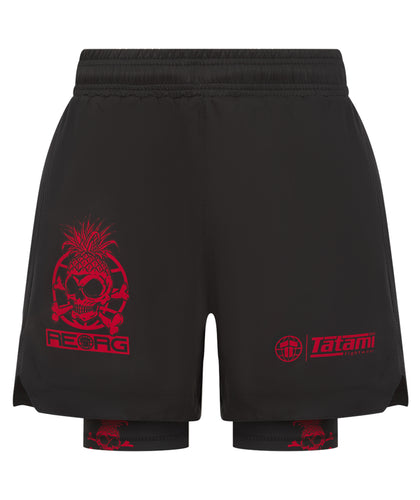 Reorg Hybrid Shorts - Black & Red