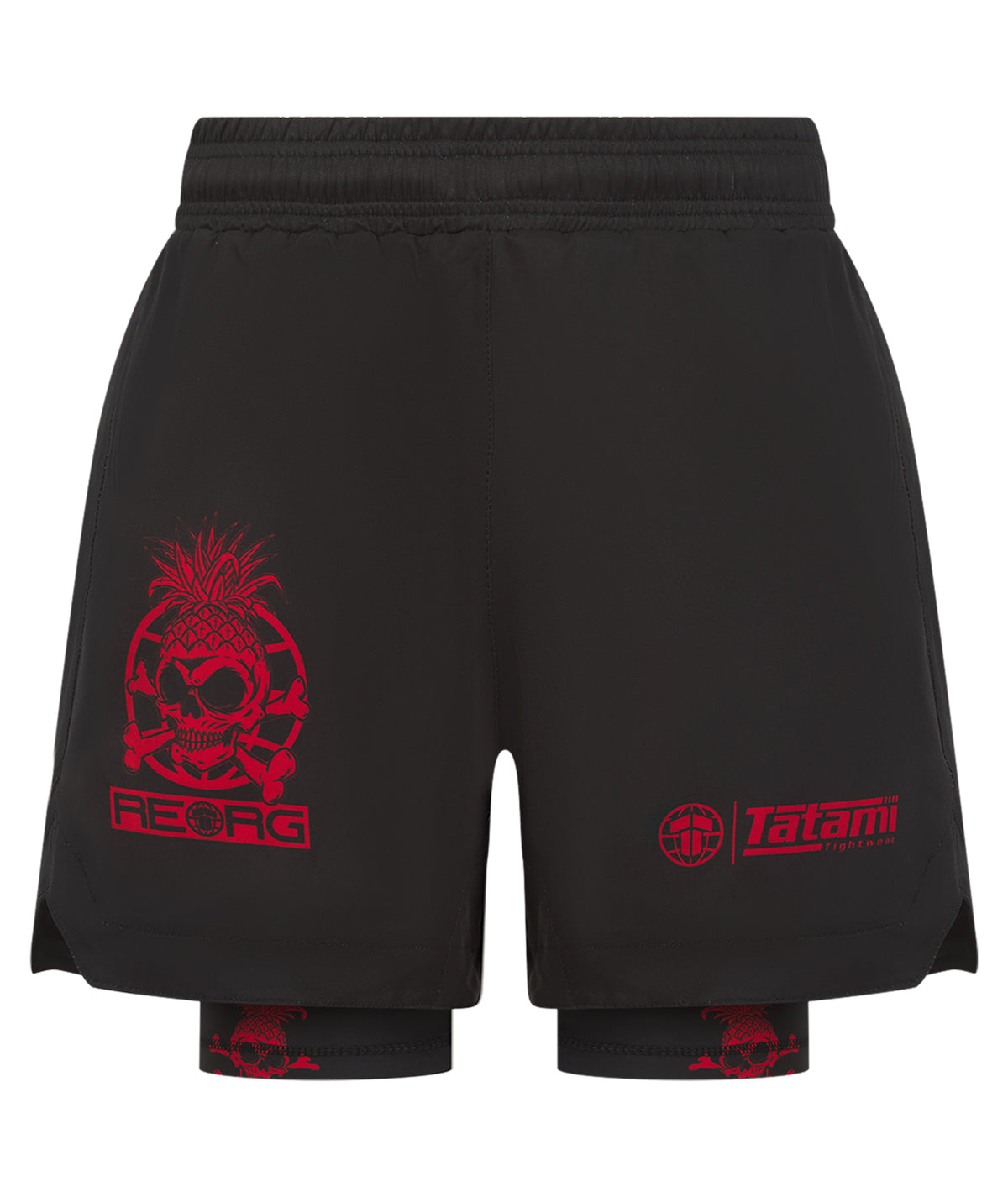 Reorg Hybrid Shorts - Black & Red