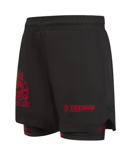 Reorg Hybrid Shorts - Black & Red