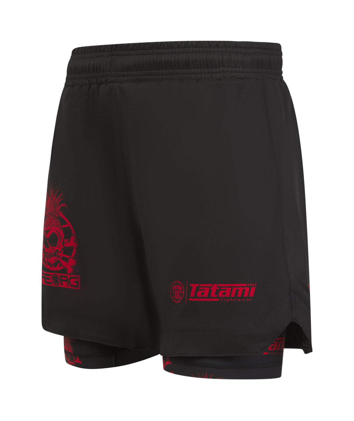 Reorg Hybrid Shorts - Black & Red