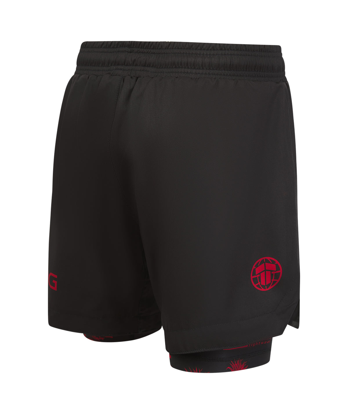 Reorg Hybrid Shorts - Black & Red
