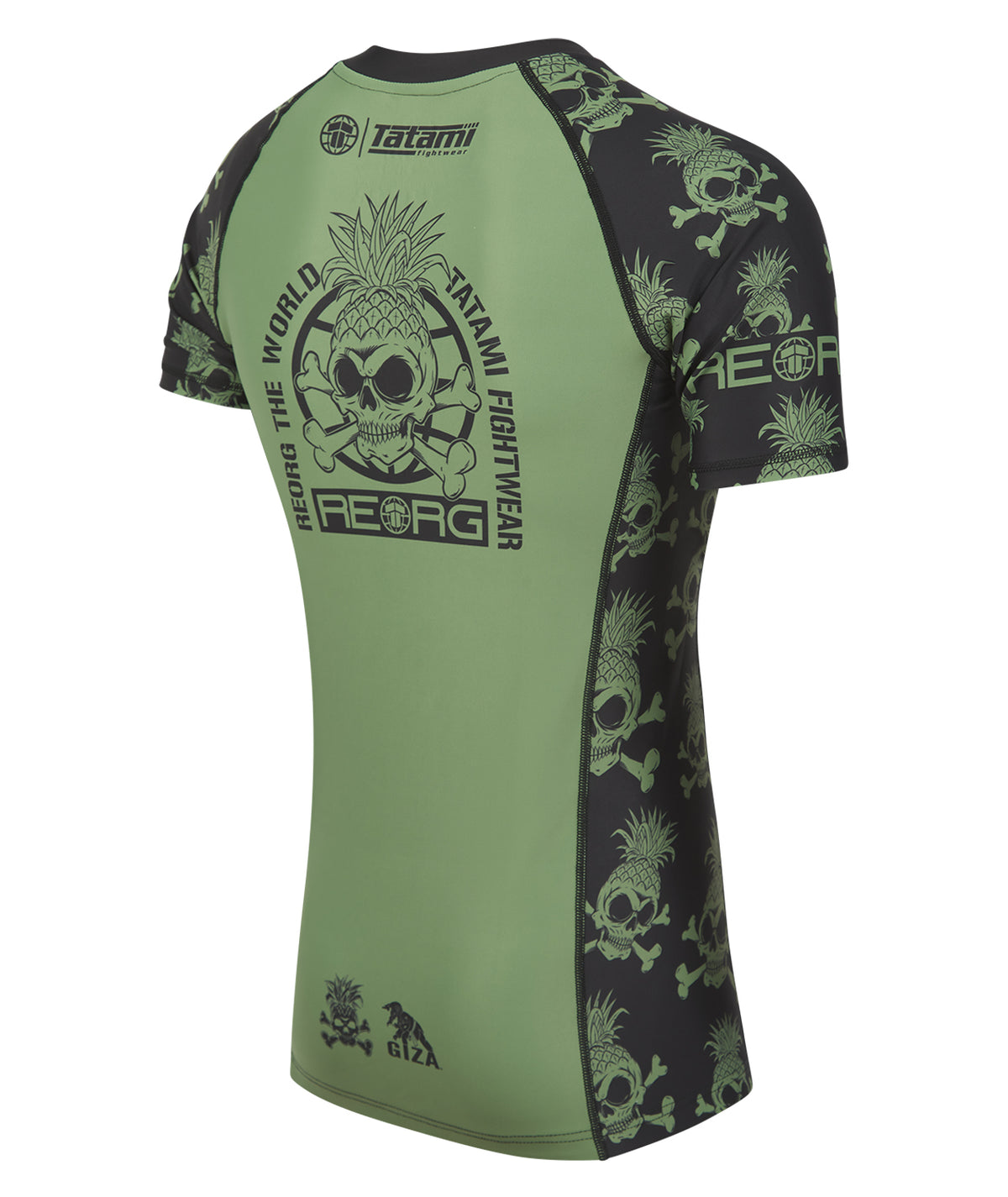 Reorg The World Rash Guard - Khaki