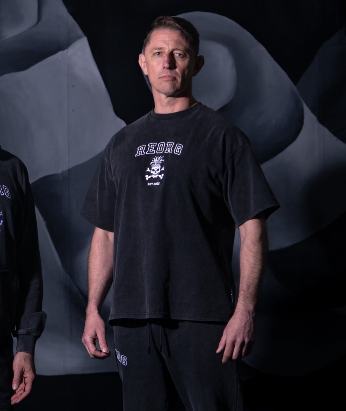 REORG Varsity Oversized Stonewashed Cotton T-Shirt